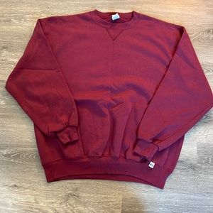 Vintage men’s distressed crew neck sweater- Size XL